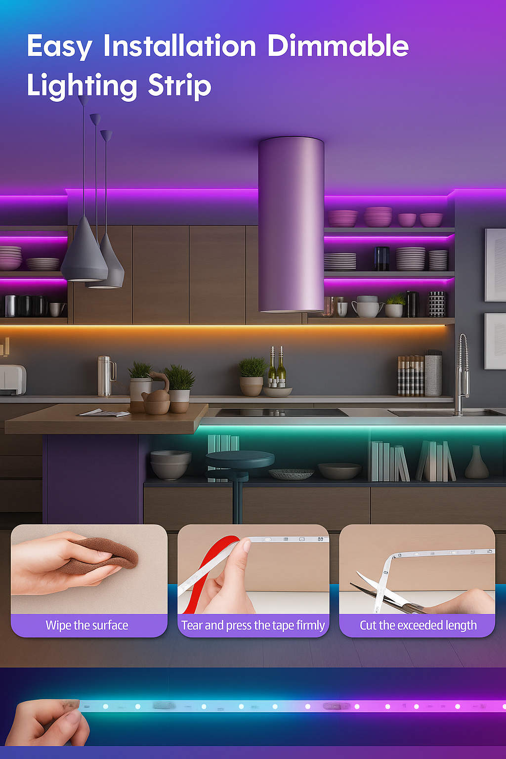 Vibrant LED Strip Lights™